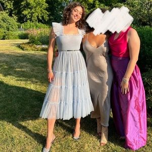 Collectors edition Ellie nap dress in baby blue tulle, size S